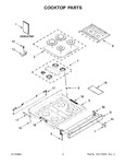 Diagram for 02 - Cooktop Parts