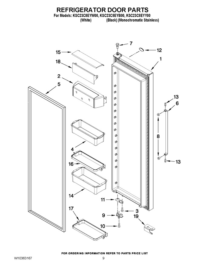 Diagram for KSC23C8EYW00