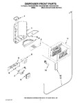 Diagram for 08 - Dispenser Front Parts