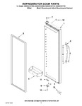 Diagram for 06 - Refrigerator Door Parts