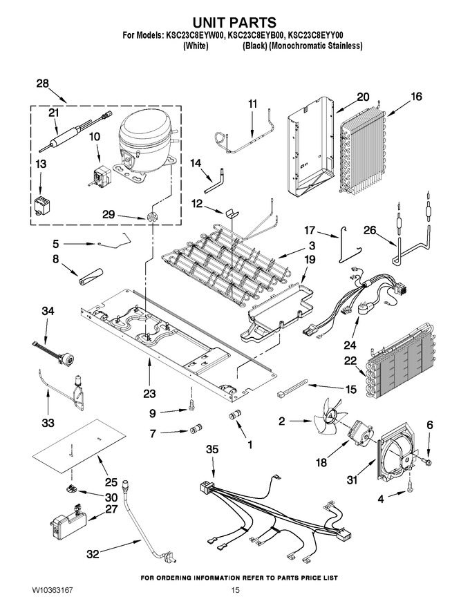 Diagram for KSC23C8EYB00