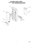 Diagram for 02 - Control Panel Parts