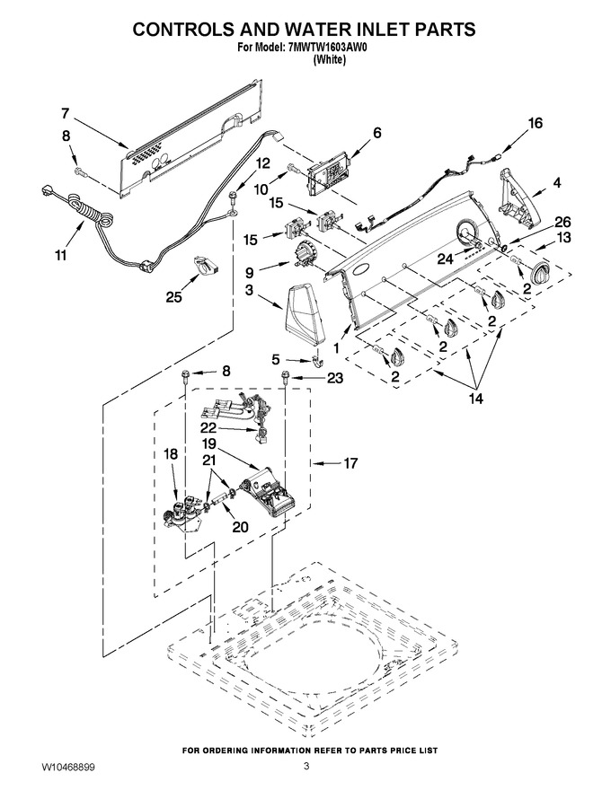 Diagram for 7MWTW1603AW0