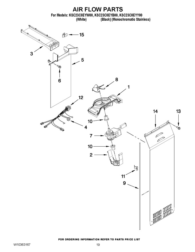 Diagram for KSC23C8EYW00