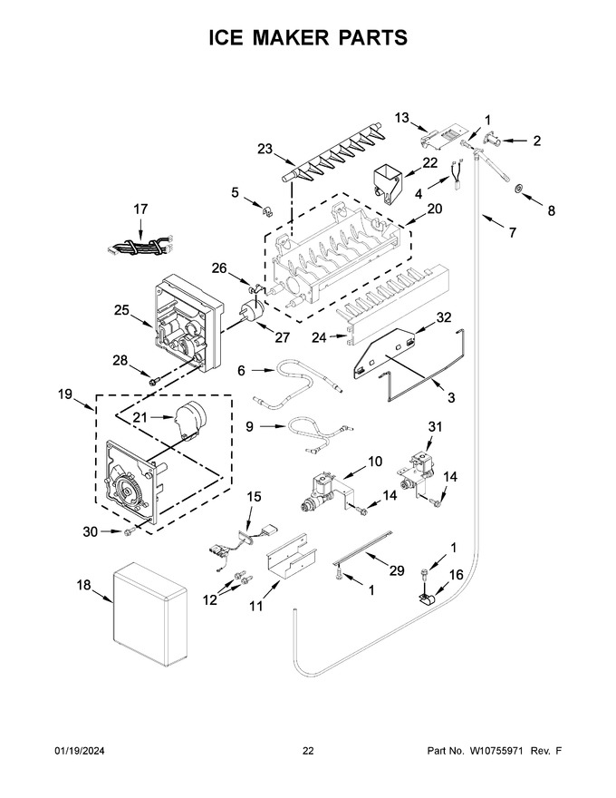 Diagram for JF36NXFXDE00