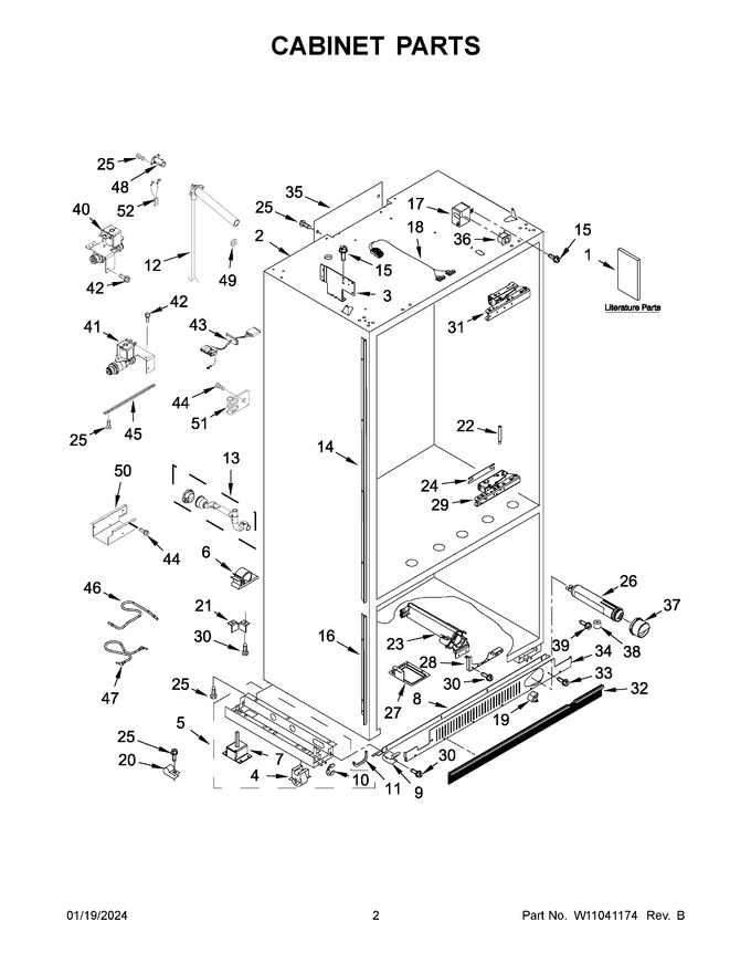 Diagram for JF36NXFXDE01