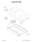 Diagram for 02 - Cooktop Parts