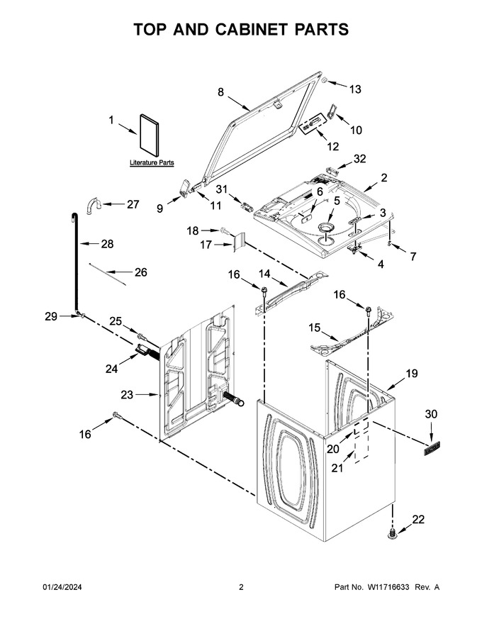 Diagram for MVW5430PBK0