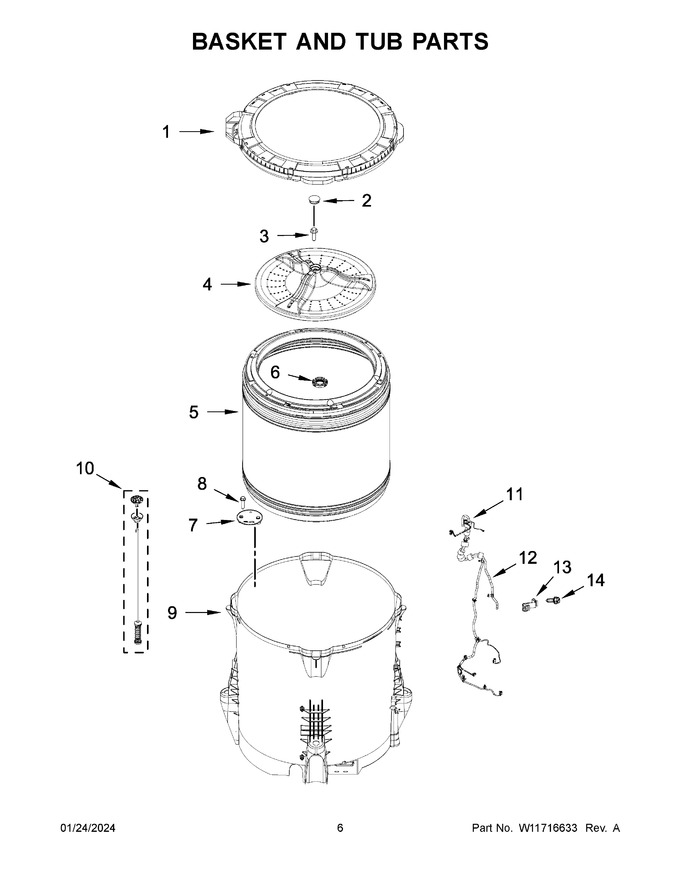 Diagram for MVW5430PBK0