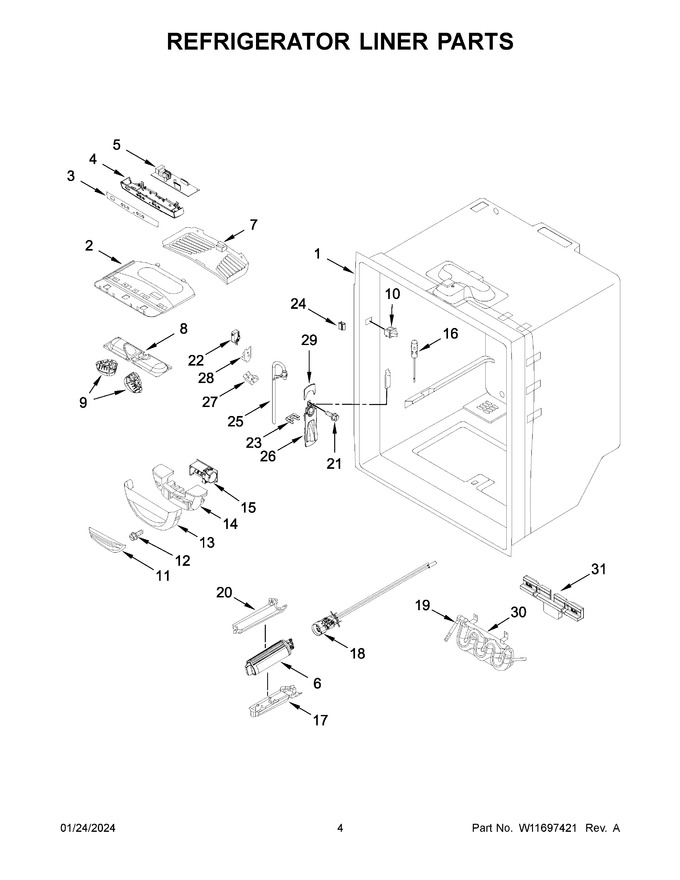 Diagram for WRFF5333PW01