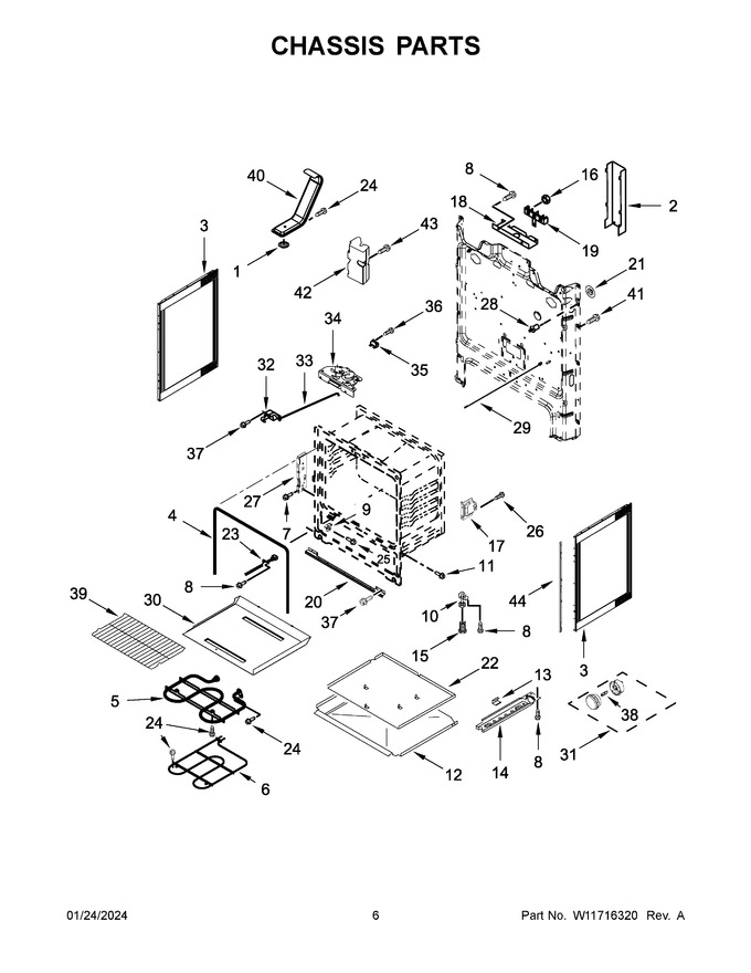 Diagram for MER6600FW6