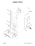 Diagram for 02 - Cabinet Parts