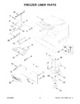 Diagram for 04 - Freezer Liner Parts