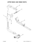 Diagram for 06 - Upper Wash And Rinse Parts