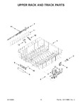 Diagram for 07 - Upper Rack And Track Parts