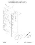 Diagram for 03 - Refrigerator Liner Parts