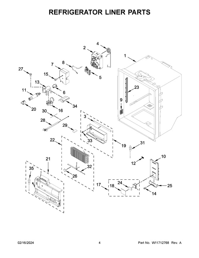 Diagram for WRF954CIHZ05