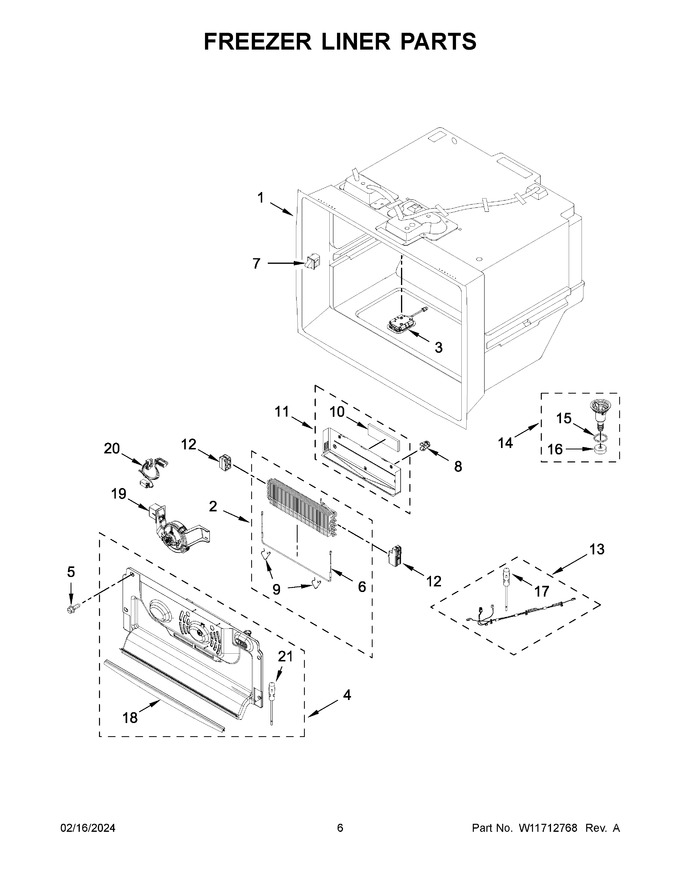 Diagram for WRF954CIHZ05