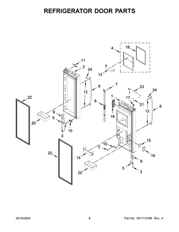 Diagram for WRF954CIHZ05