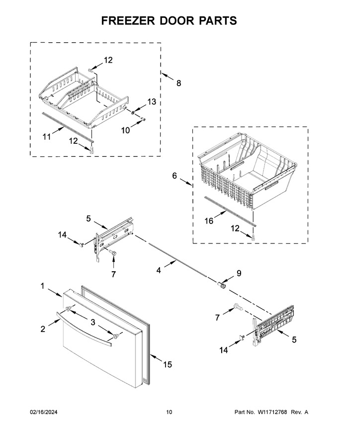 Diagram for WRF954CIHZ05