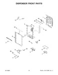 Diagram for 09 - Dispenser Front Parts