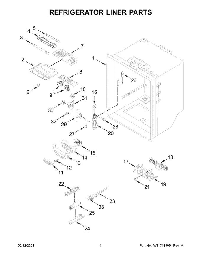 Diagram for WRF540CWHB08