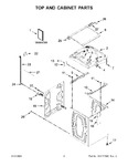 Diagram for 02 - Top And Cabinet Parts