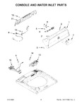 Diagram for 03 - Console And Water Inlet Parts