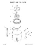 Diagram for 04 - Basket And Tub Parts