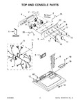 Diagram for 02 - Top And Console Parts