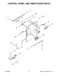 Diagram for 03 - Control Panel And Inner Door Parts