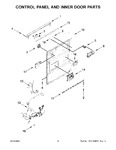 Diagram for 03 - Control Panel And Inner Door Parts