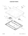 Diagram for 02 - Cooktop Parts