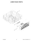 Diagram for 08 - Lower Rack Parts