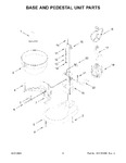 Diagram for 04 - Base And Pedestal Unit Parts