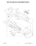 Diagram for 06 - Motor And Ice Container Parts