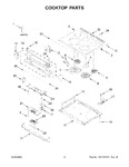 Diagram for 02 - Cooktop Parts