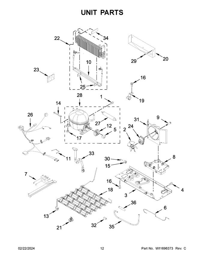 Diagram for WRFF5333PZ01