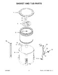 Diagram for 04 - Basket And Tub Parts