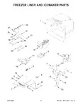 Diagram for 04 - Freezer Liner And Icemaker Parts