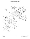 Diagram for 02 - Cooktop Parts