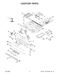 Diagram for 02 - Cooktop Parts