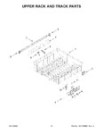 Diagram for 07 - Upper Rack And Track Parts