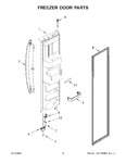 Diagram for 08 - Freezer Door Parts