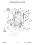 Diagram for 04 - Tub And Frame Parts