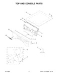 Diagram for 02 - Top And Console Parts