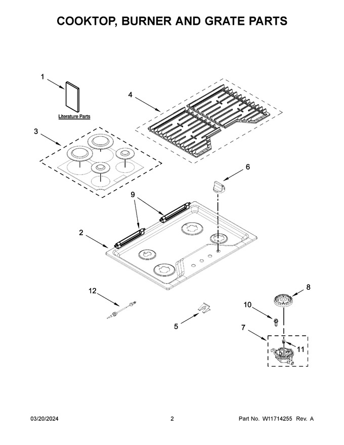 Diagram for WCGK5030PV00