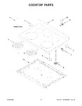 Diagram for 02 - Cooktop Parts