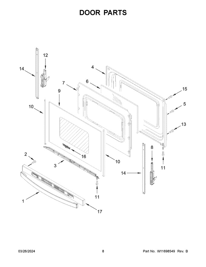 Diagram for WFE505W0JS4