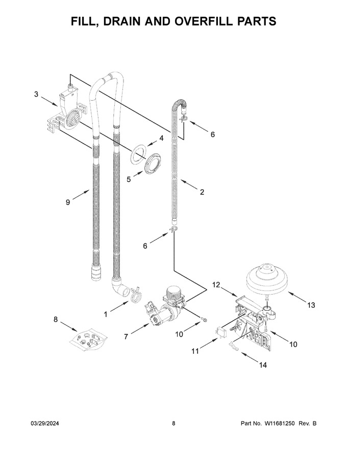 Diagram for WDP560HAMZ1